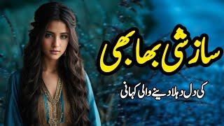 Sazshi Bhabi Ki dil dehlaa dene wali kahani | Urdu & Hindi Stories | By Aleeza Talk