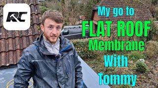 This is my go to Flat roof finish with Tommy