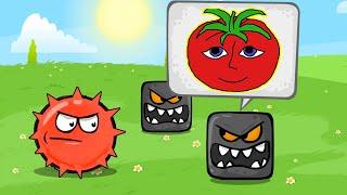 Tomato Ball vs Lemon Boss Red Ball 4