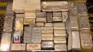 Full Vintage Silver Stack ! The Search For My Grail Vintage Bar Is Over !