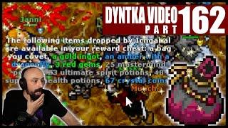 MÓJ PIERWSZY SANGUIN DROP!!| Tibia - Dyntka Video odc. 162