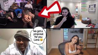 DREDD ask’s LENA THE PLUG to shoot a 3sum, ADAM22 is not happy⁉️