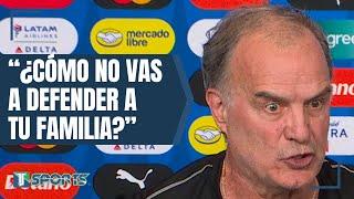 EXPLOTA Marcelo Bielsa con la CONMEBOL por los ACTOS VIOLENTOS de Uruguay y la Selección Colombia