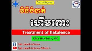 វិធីបំបាត់ហើមពោះ l Treatment of flatulence l បញ្ហាហើមពោះ ll @cmlhealthscienceofficial