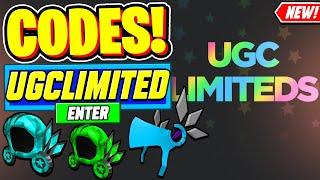 ️New️ ALL WORKING CODES For UGC Limited Codes 2024 - Roblox UGC Limited Codes 2024