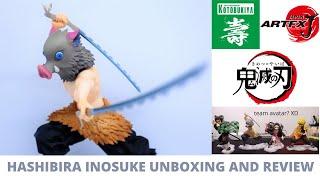 UNBOXING AND REVIEW Hashibira Inosuke - ARTFX J - 1/8 (Kotobukiya) Kimetsu no Yaiba