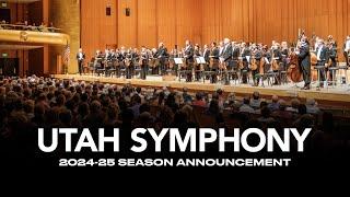 Utah Symphony's 2024-25 Season Highlights Our Incredible Artists