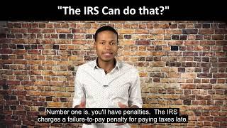 Can The IRS Take The Money In My Bank Account?