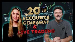 20 ACCOUNT GIVEAWAYS! DAY TRADING LIVE WITH RAKETRADES!!! (March 28, 2025)
