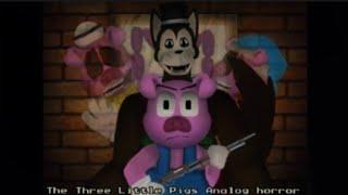 Don't open the door to strangers .. | Three Little Pigs Analog Horror