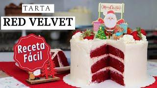 TARTA RED VELVET |  especial navidad  . LaDulcepedia