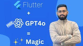 Create starter flutter UI for free with ChatGPT 4o