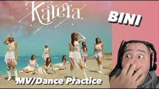 BINI Karera Mv/Dance Practice Reaction