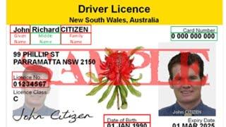 Renew Drivers license at Sydney 15 August 2024