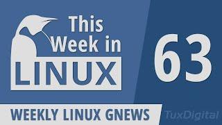 Emacs, OBS, GRUB, Flatpak, WINE, MX Linux, NixOS, Proxmox, Plasma Mobile | This Week in Linux 63
