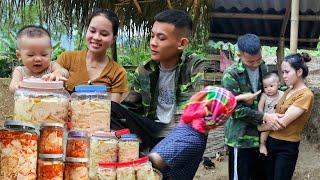 Pick bamboo shoots to sell - make chili-soaked bamboo shoots. cruel mother-in-law