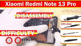 Xiaomi Redmi Note 13 Pro 4G 23117RA68G Disassembly in detail Take apart