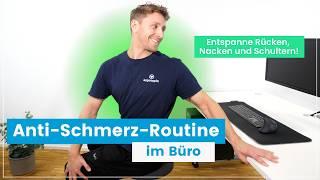 XY Minutes Anti Pain Routine in the Office Relax Back, Neck and Shoulders 4k