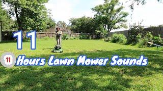 11 hrs LAWN MOWER Sounds White Noise for Sleeping, ASMR| Better Quality Sounds in Wav.Files