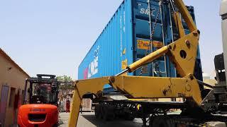 Container grounding by Hala Equipment Rentals