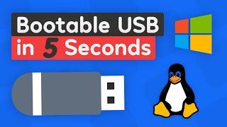 One Bootable USB Drive for ALL OSs | No FORMAT Needed