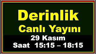 29 Kasım 15:30 - 18:15 Derinlik Canlı Yayını #bist100 #borsa