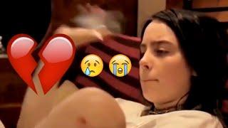 sangry billie eilish throws her phone