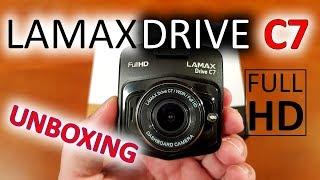 Unboxing Lamax Drive C7  | FULL HD | DVR | CZ | kamera do auta | 1080p