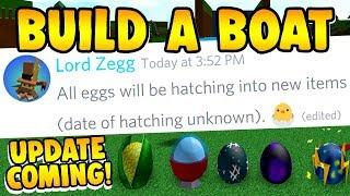 Build a Boat ALL EGGS WILL HATCH!!! *Chillthrill UPDATE*