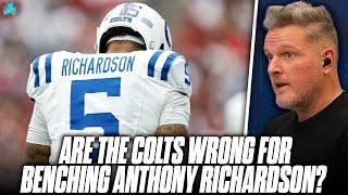 Are The Colts Failing Anthony Richardson By Not Allowing Him To Develop? | Pat McAfee Show