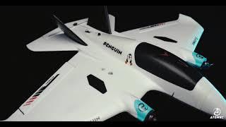 ATOMRC NEW RELEASE!!! Penguin FPV RC Airplane Fixed Wing with LED Navigation lights Twin Motor