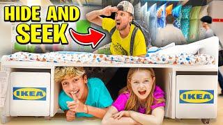 Extreme HIDE & SEEK at LARGEST IKEA! ft/ Jordan Matter