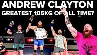 Andrew Clayton FULL COMP highlights | World's Strongest Man u105kg 2022