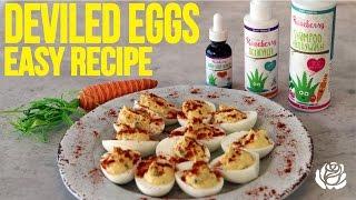 Little Roseberry Deviled Eggs