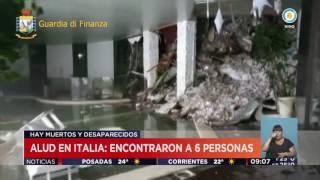 TV Pública Noticias - Alud en Italia