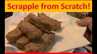 Scrapple From Scratch -Part 1 || Authentic Recipe || Over 100 Year-Old Family Recipe || Step-by-step