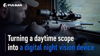 Turning a daytime scope into a digital night vision device | FORWARD F455