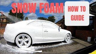 Start to finish How to snow foam a car guide Featuring Juicy Details Arctic Wipeout snow foam