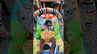 Pongal Gift for  she loved it️ Baby bouncer