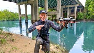 Found Drone While Scuba Diving Busy Bridge with Dallmyd!! |Yappy