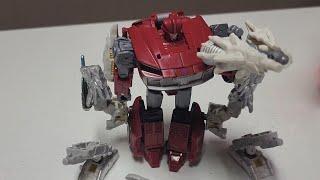 Transformers Toy Review - Armorizery Combining Knockout, Terasaur, & Wheel Jack