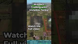 Trolling with INVISIBLE Tanks! - WARNO