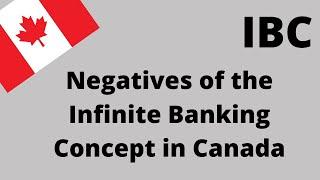 Negatives of the Infinite Banking Concept / Becoming Your Own Banker / Canada