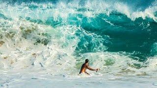 Sandy Beach Hurricane Iselle Surf