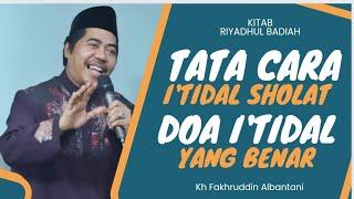 TATA CARA I'TIDAL - KH FAKHRUDDIN AL BANTANI