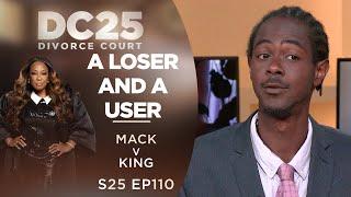 A User And A Loser: Ashley Mack v Wesley King