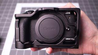  M6ii when its caged  UURig Canon EOS M6 Mark II Camera Cage