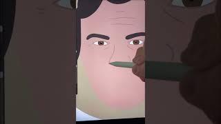 Jack Black Cartoon Drawing Video