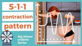 5-1-1 CONTRACTION PATTERN EXPLAINED | contractions 5 minutes apart