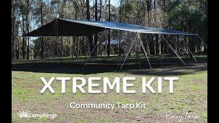 Tarp Kit for camping | XTREME KIT EasyTarp | CampKings Australia